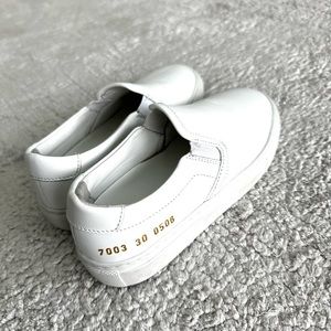 Common project chic kids shoes- leather- made in Italy. size 30